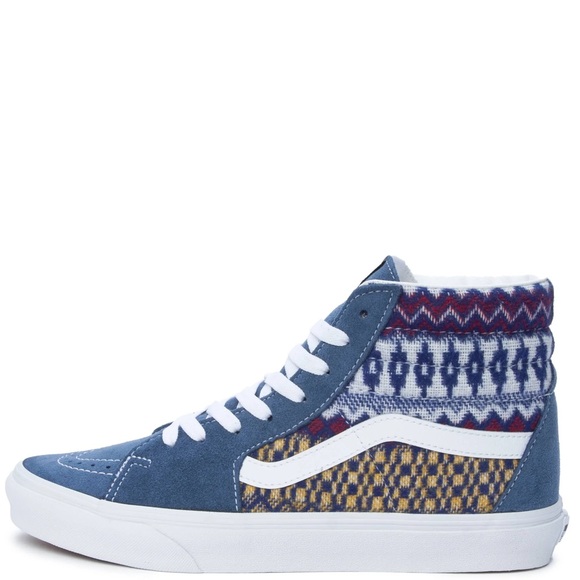 NWT Vans Fair Isle Sk8 Hi - size 5W 3.5M - Picture 6 of 6